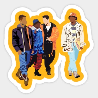 Juice 90 hip hop art Sticker